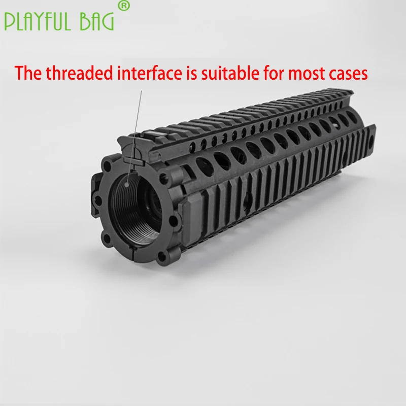 Игривый мешок DIY игрушечный пистолет солдат спереди mk18 нейлон fishbone 10 дюймов резьба интерфейс m4 водяная пуля Модификация аксессуары OA09