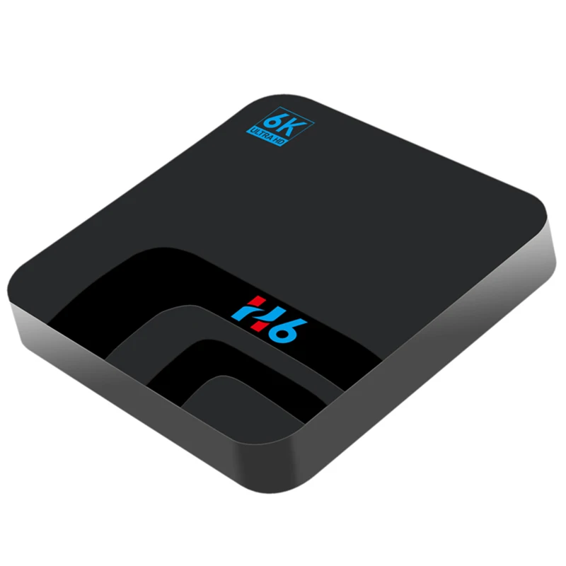 H6 Смарт ТВ приставка Bt Android 8 1 Allwinner четырехъядерный 64 бит 2G + 16G медиаплеер 6K Ultra Hd с