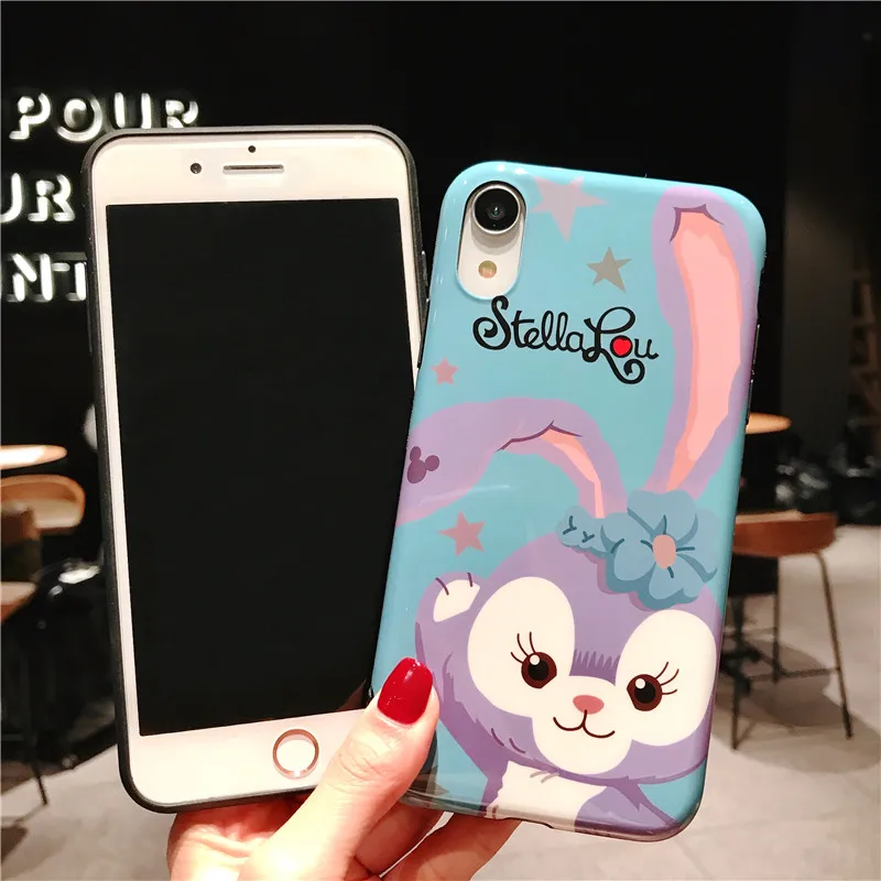 Marchcover Япония милый мультфильм Стелла гелатони чехол для iPhone X XS MAX XR IMD Мягкий ТПУ