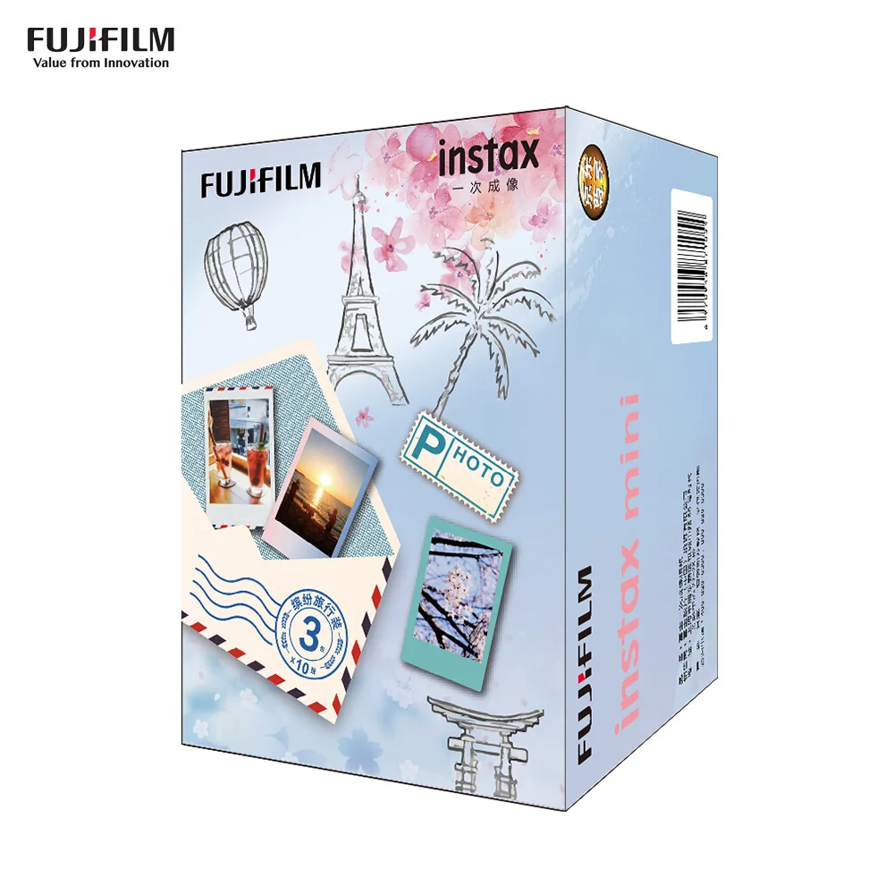 10-60 листов камера моментальной печати Fujifilm Instax Mini Camera мгновенный пленка фотобумага для Fujifilm Instax Mini 9/8/7 s/25/50 s/70/90 SP-1/SP-2 принтера