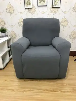bluegrey 1seat cover Функциональный чехол для дивана можно встряхнуть, чтобы встряхнуть нескользящий износостойкий стрейч защитный рукав чехол для дивана на заказ - Цвет: bluegrey 1seat cover