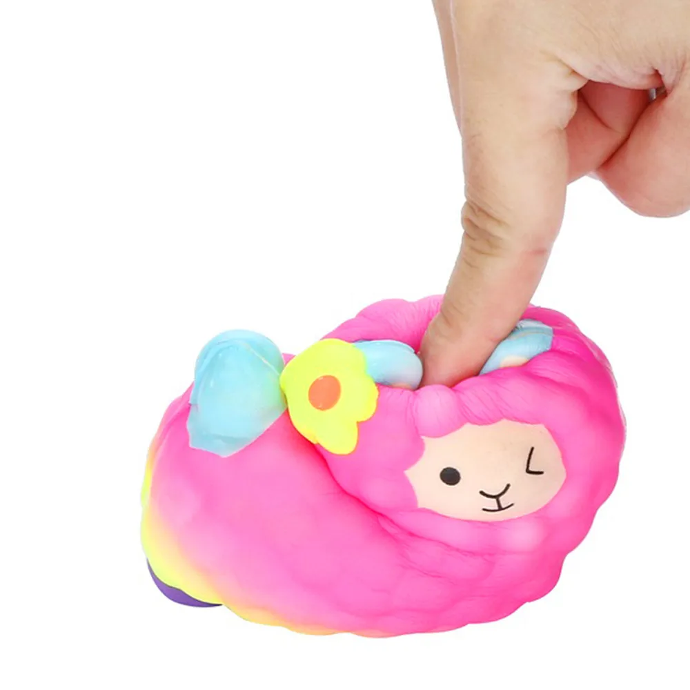 Squishy Хлюпать очаровательны ламы коврик с запоминанием формы фруктов ароматический крем Squeeze игрушки антистрессовые гаджеты стресса игрушка W504