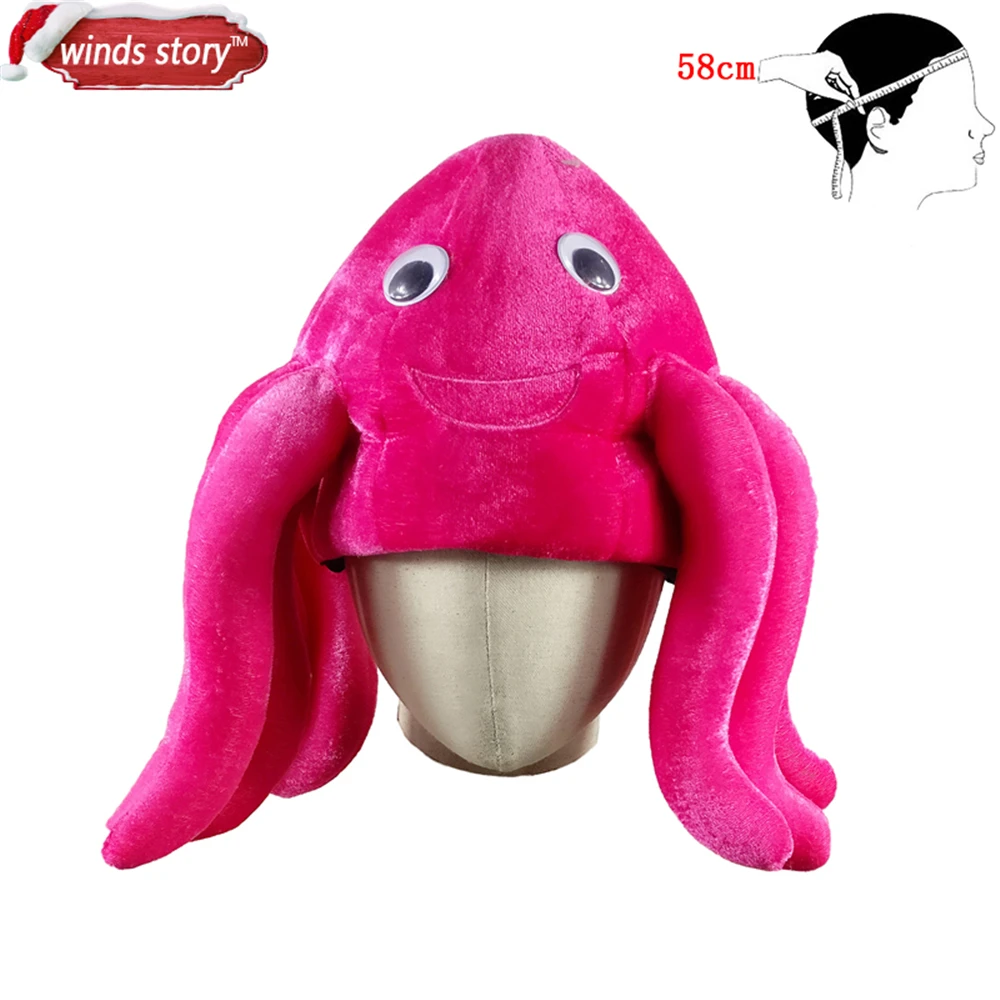 1 шт. креативная шляпа с морскими животными Хэллоуин аквариум Рождество косплей