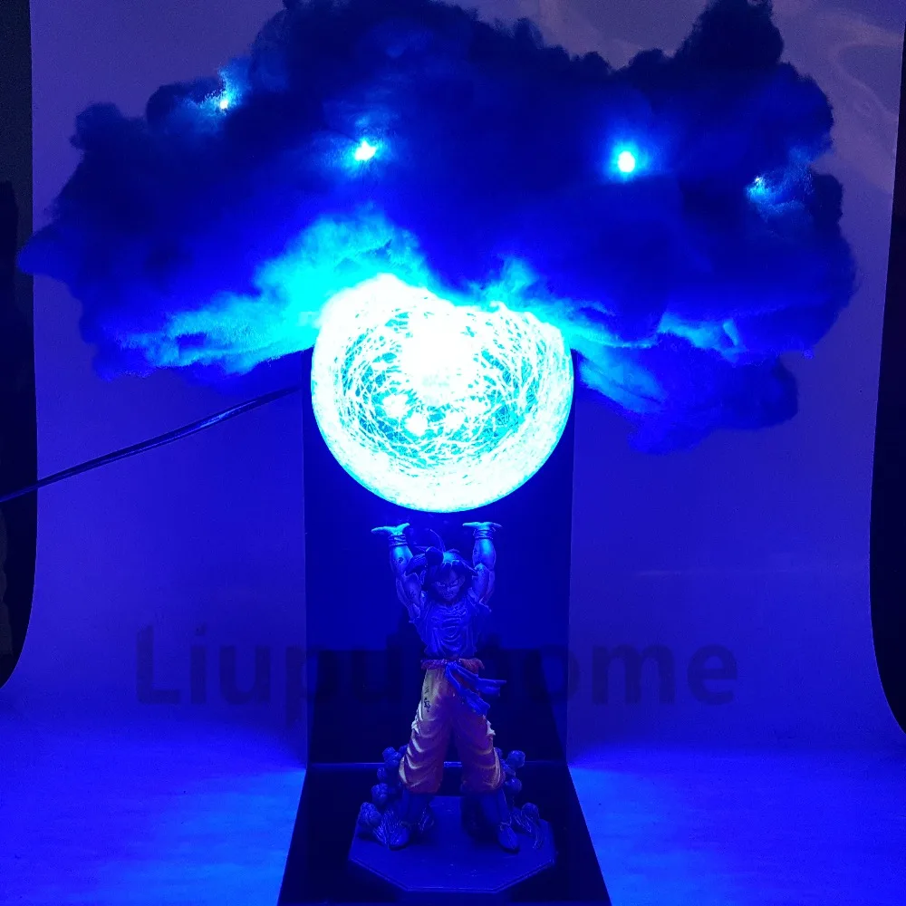 Son Goku Genki damаспирит бомба облако DIY светодиодсветодиодный ночные светильники