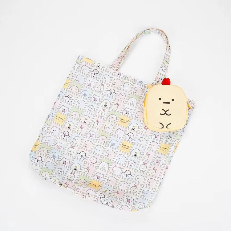 Милый мультфильм Cinnamoroll My Meloday Складная многоразовая сумка для покупок вместительная Экологичная сумка складная сумка для покупок сумки для продуктов