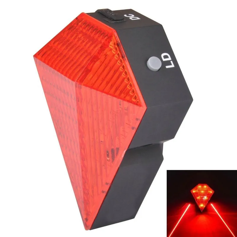 Перезаряжаемый задний фонарь для велосипеда зоны безопасности велосипедный