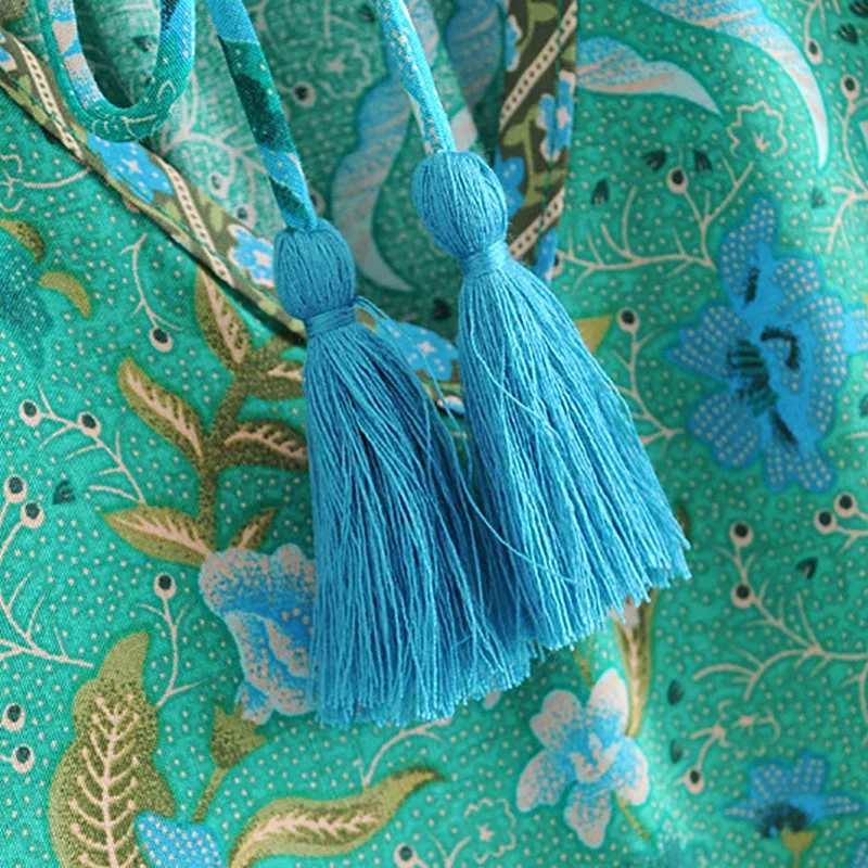 Женские винтажные платья до колена с v-образным вырезом и кружевным принтом в