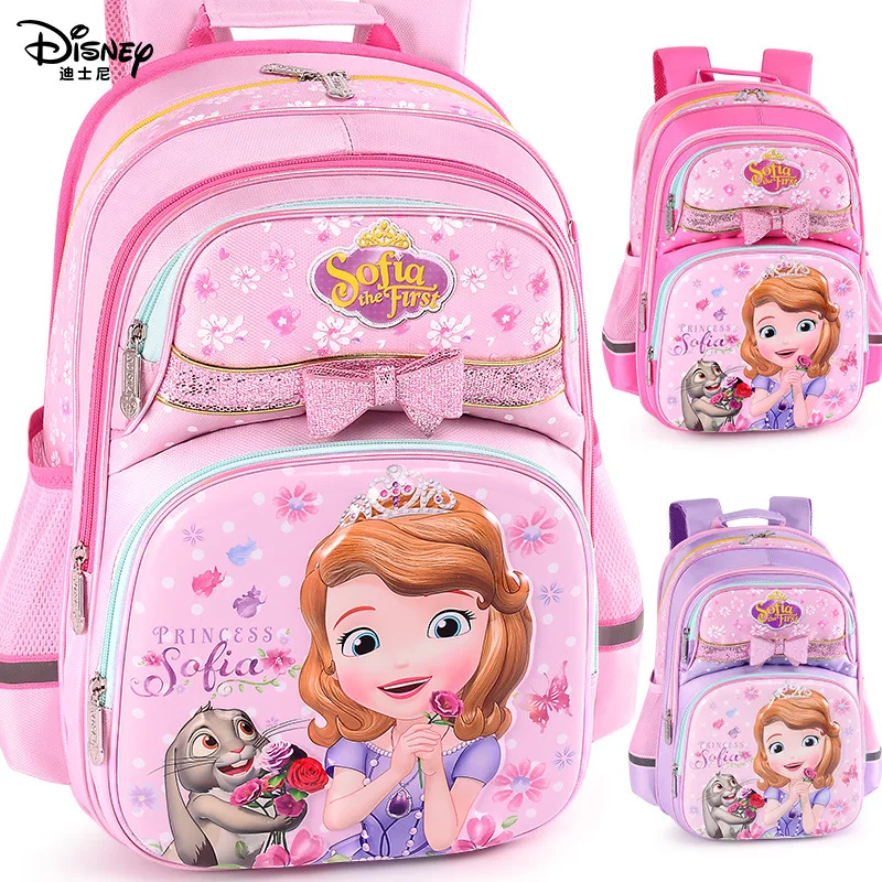 Водонепроницаемый рюкзак для школьных книг Disney Princess Sofia ранец учеников