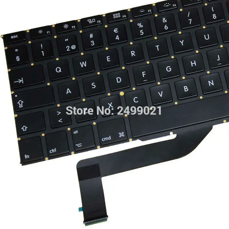 Новая для Macbook Pro Retina 15 &quotA1398 Швеция клавиатура SD замена шведской клавиатуры |