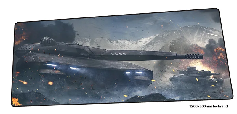 Коврик для мыши World of Tanks 1200x500 мм коврик XXL лучший игровой геймеров Новое