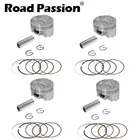 Мотоцикл 56 мм STD  100 мм набор поршневых колец для YAMAHA FZR400RR 3TJ 4DX FZ400 4YR SP FZ 400 FZR 400RR FZR400 RR