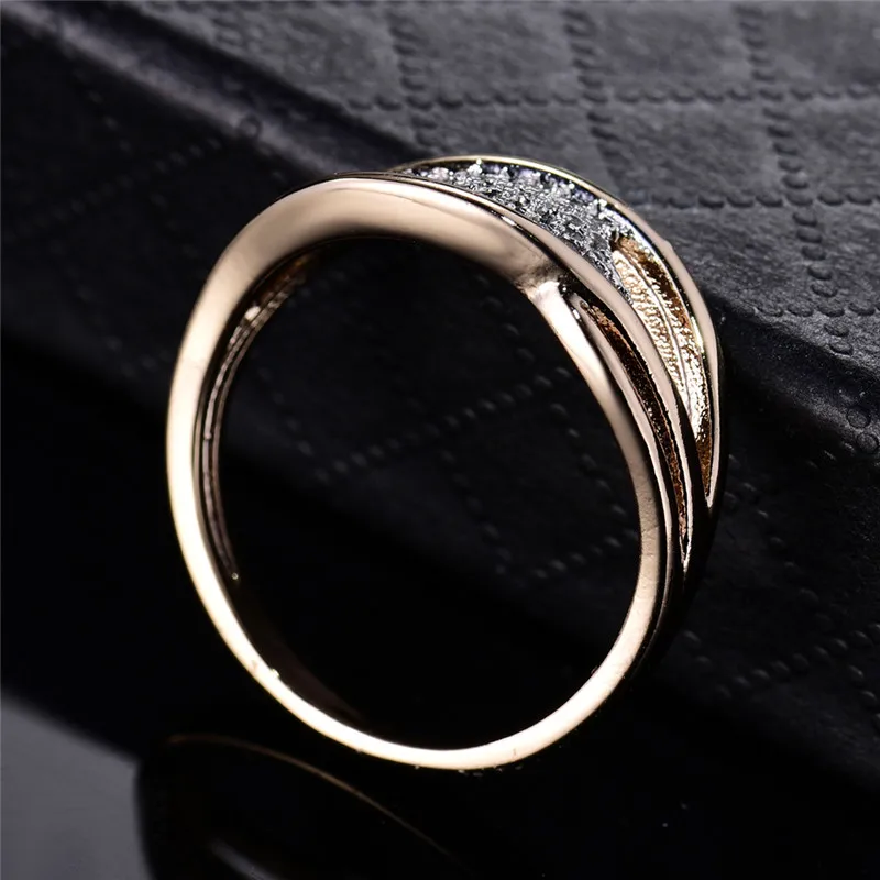 Кольца будонг для женщин подарок на день Святого Валентина 2017 модное Золотое