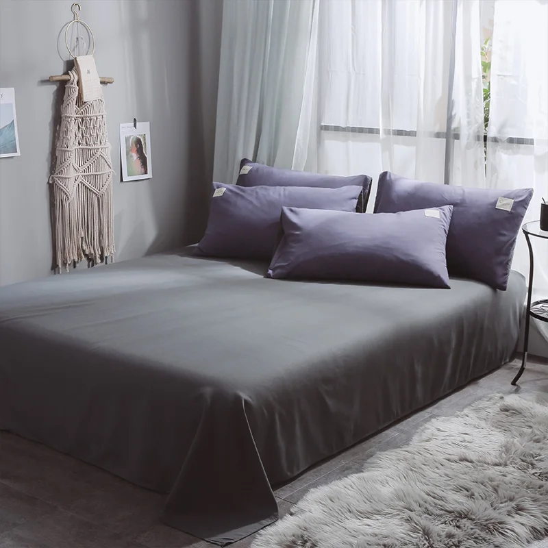Набор пододеяльников фиолетовое постельное белье Скандинавское покрывало