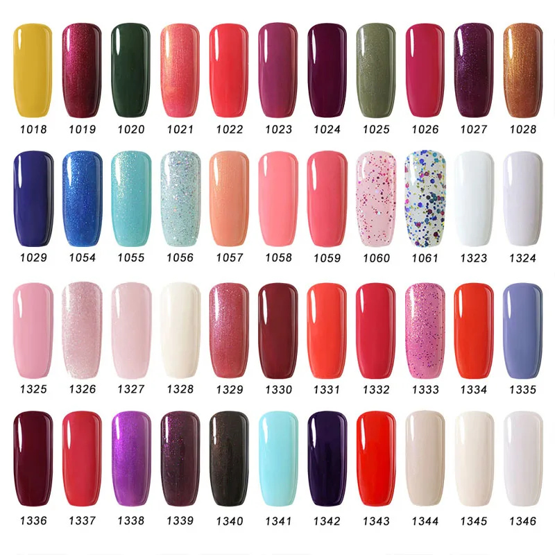 Clou Beaute 20 шт. розовое золото УФ гель лак для ногтей светодиодный Гель
