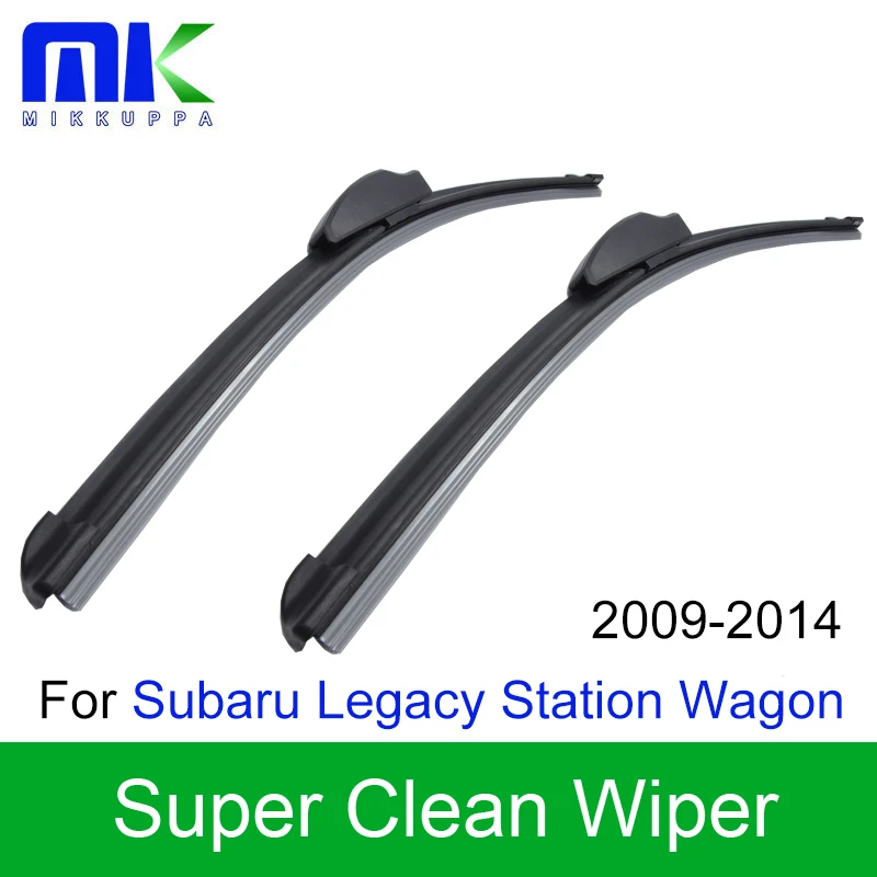 Mikkuppa передние и задние щетки стеклоочистителя для Subaru Legacy Station Wagon 2009-2014 резиновые