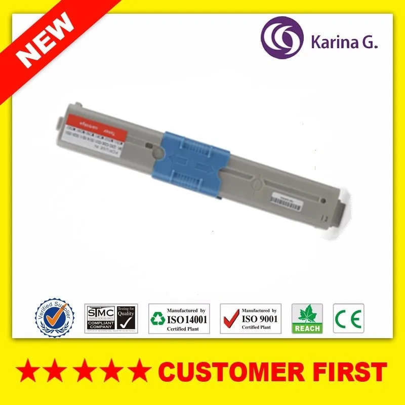 Восстановленный для цветного картриджа с тонером OKI C301 C321 Okidata и т. д.|Картриджи