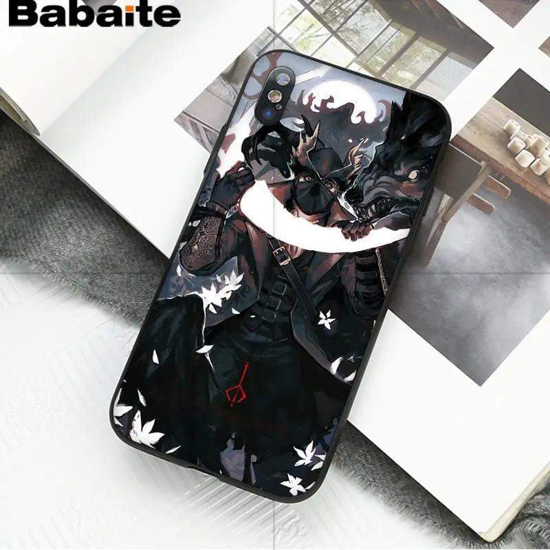 Роскошный высококачественный защитный чехол Babaite bloodborne DIY для мобильных телефонов Apple iPhone 8 7 6 6S Plus X XS MAX 5 5S SE XR