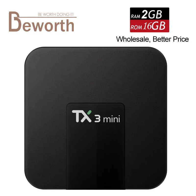 10 шт. TX3 Мини Android 8 1 ТВ контейнер под элемент питания 2 г 16 Amlogic S905W 4 ядра Smart PC 4K с Wi Fi