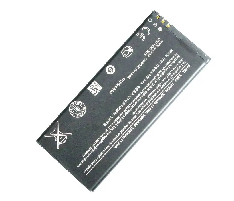 2x3000mAh BV T5E / BVT5E запасная батарея + универсальное зарядное устройство для Microsoft Lumia