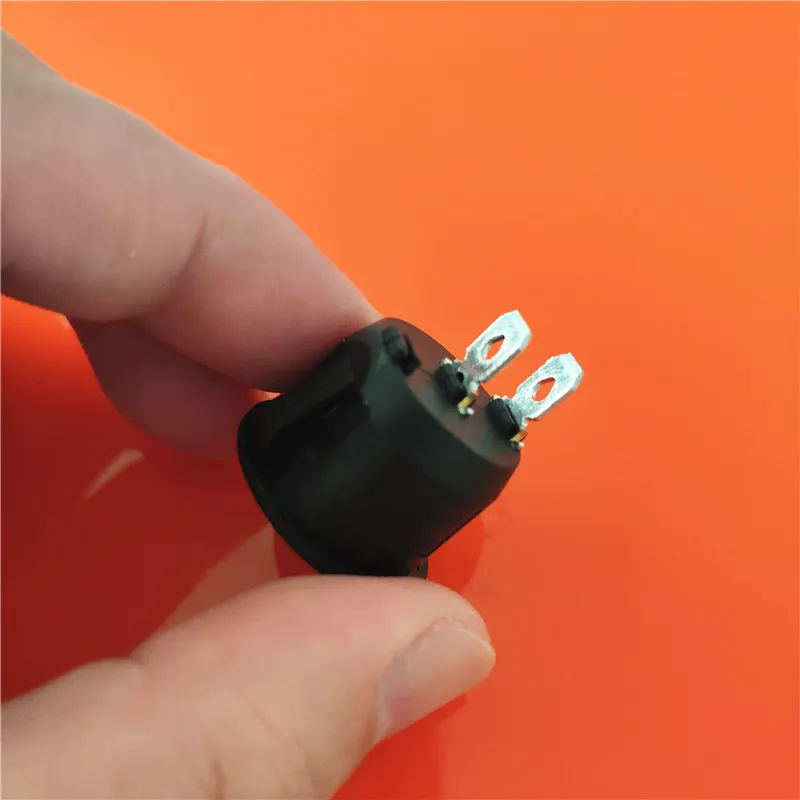 KCD1 2PIN 20 мм On/Off SPST G149 круглый Кулисный переключатель постоянного тока AC 6A/250 В