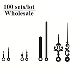 100 комплектов, настенные часы, аксессуары для рук, металлическая игла, указка, запчасти, минутный час, ручной набор, иглы, часы, домашний декор, акция
