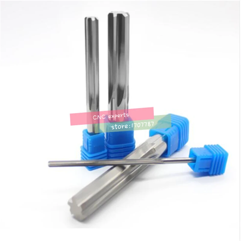 

1PCS 2mm-16mm Straight Shank Solid Carbide Reamer,2 2.5 3 4 5 6 8 10 12 13 14 15 16mm H7 Straight Flute Machine Reamer