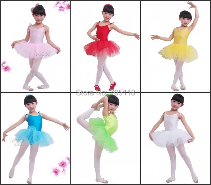 Детское платье с фатиновой юбкой для занятий танцами детское девочек одежда