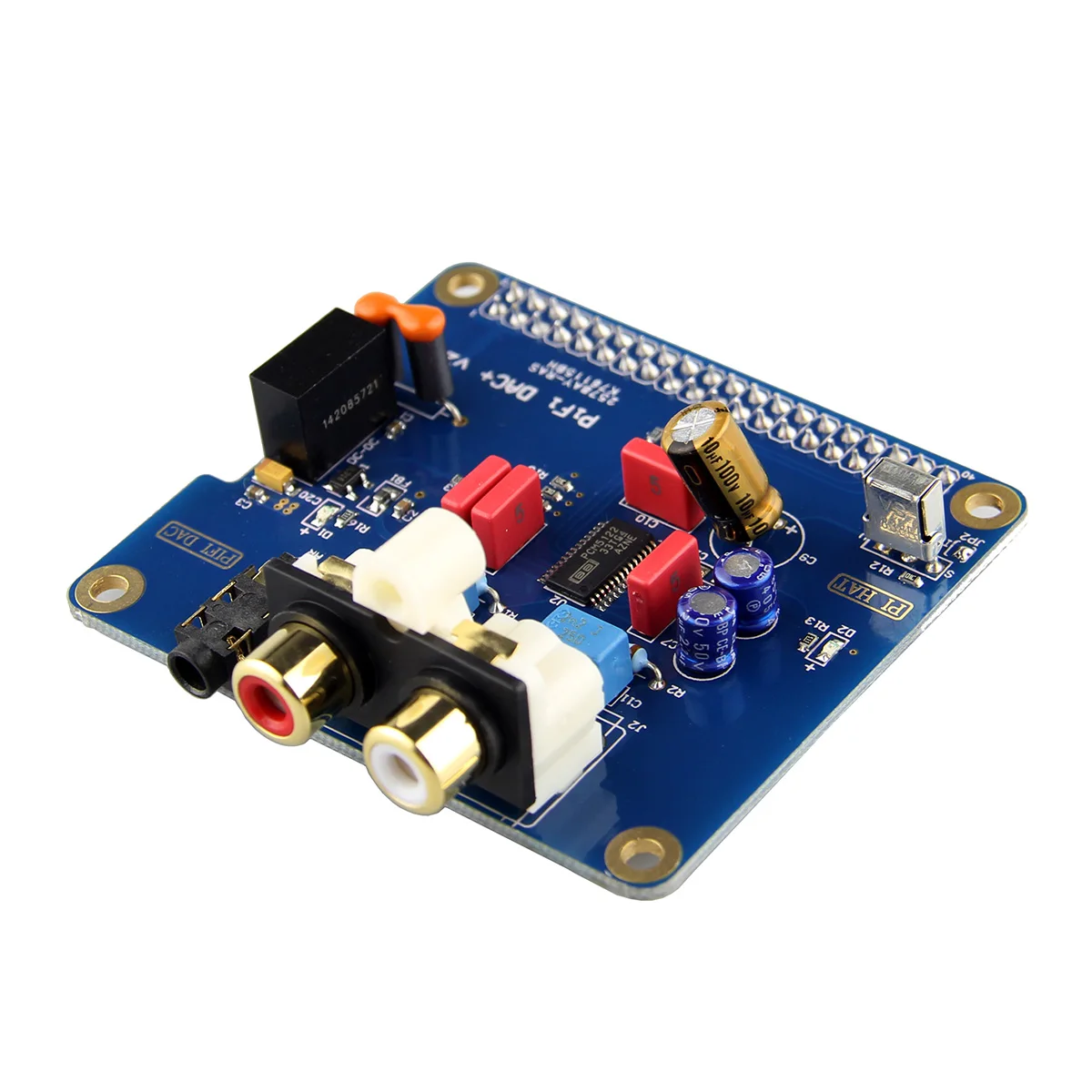 Цифровая аудиокарта LEORY HIFI DAC + с чехлом для Raspberry Pi 2 Model B / A +|ЦАП| |