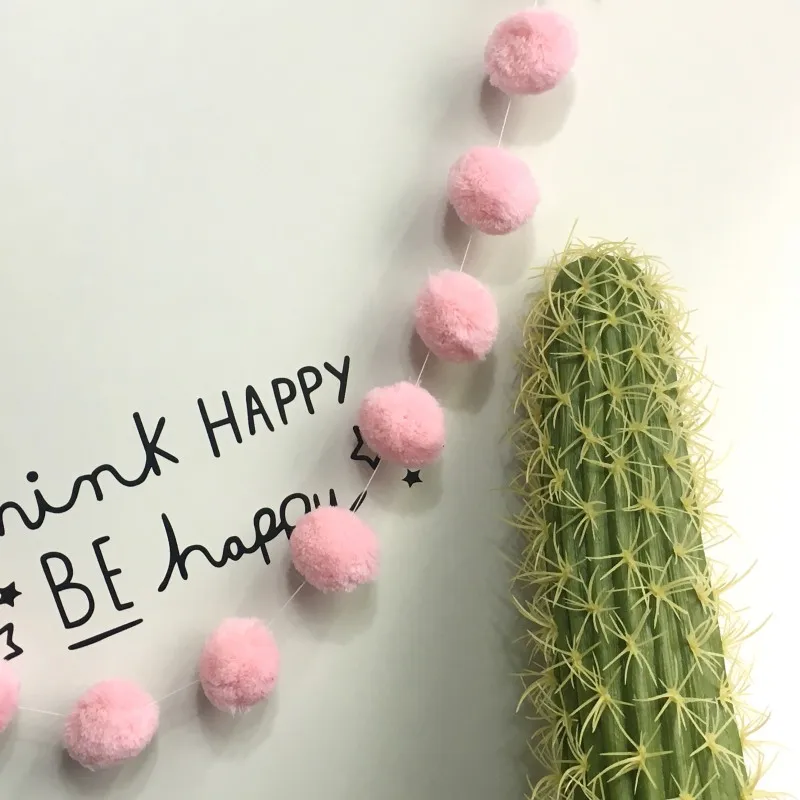 12 шт. декоративные подвески в виде Помпона для девочек | Дом и сад