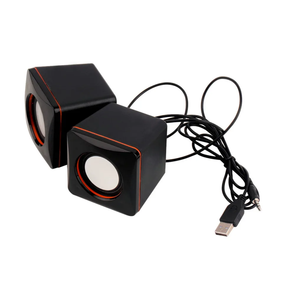 Мини Портативный USB аудио музыкальный плеер динамик для iPhone MP3 ноутбука ПК |
