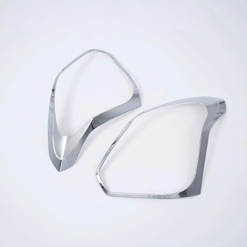 

Car Styling 4PCS ABS Chromed Exterior Accessories Front+Rear Light Lamp Bezel Cover Trim For Suzuki Swift Hatchback 2018 2019