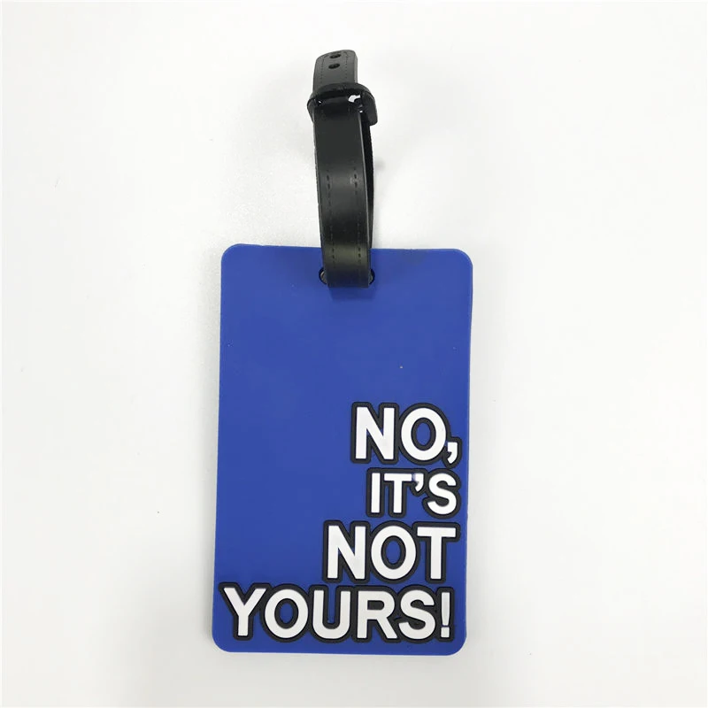 Оригинальные аксессуары для путешествий с надписью Not Your Bag бирки багажа модные