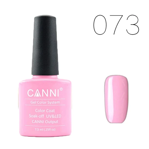 73 CANNI UV лак для ногтей 145-168 Блестящий УФ-гель для ногтей лак светодиодный впитывающий клей для нейл-арта УФ-гель лак 238 цветов CN03 - Цвет: 73