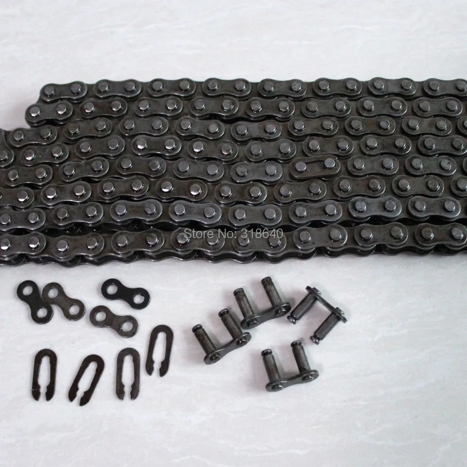 16B-1 Pitch 25.4mm 1" Length 60" 1.5m 60 knots Transmission Drive Roller single chain for Motorcycle Lift  Обустройство