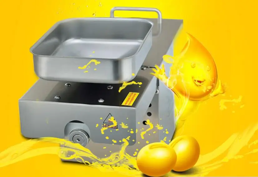 Hot sale NEW stainless steel Portable Home olive Oil Press 110V/220v Electric edible Pressers |