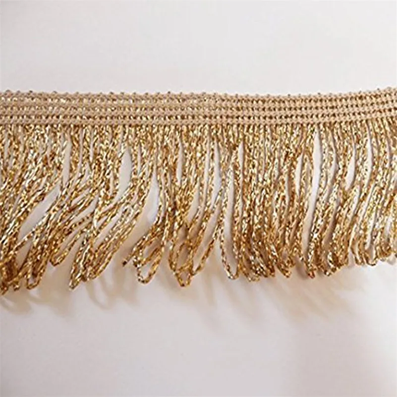 

Gold Looped Dress Fringe Trimming 5cm wide 2inch wide, craft, fashion, 5 metre sell AA7728