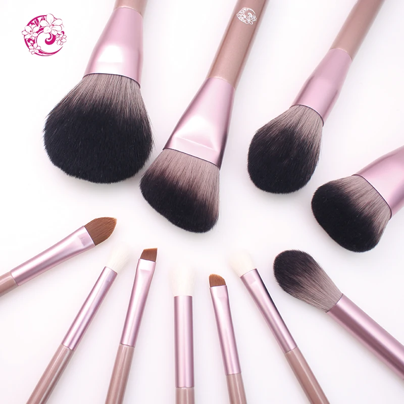 Набор профессиональных кистей для макияжа 11 шт. кисти Brochas Maquillaje Pinceaux Maquillage