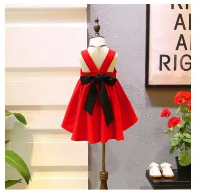 Детская одежда коллекция 2017 года новое Летнее Детское платье в клетку жилет на