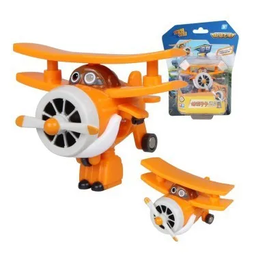 Новое поступление 2015 супер крылья мини игрушка-самолет Трансформеры роботы Jett