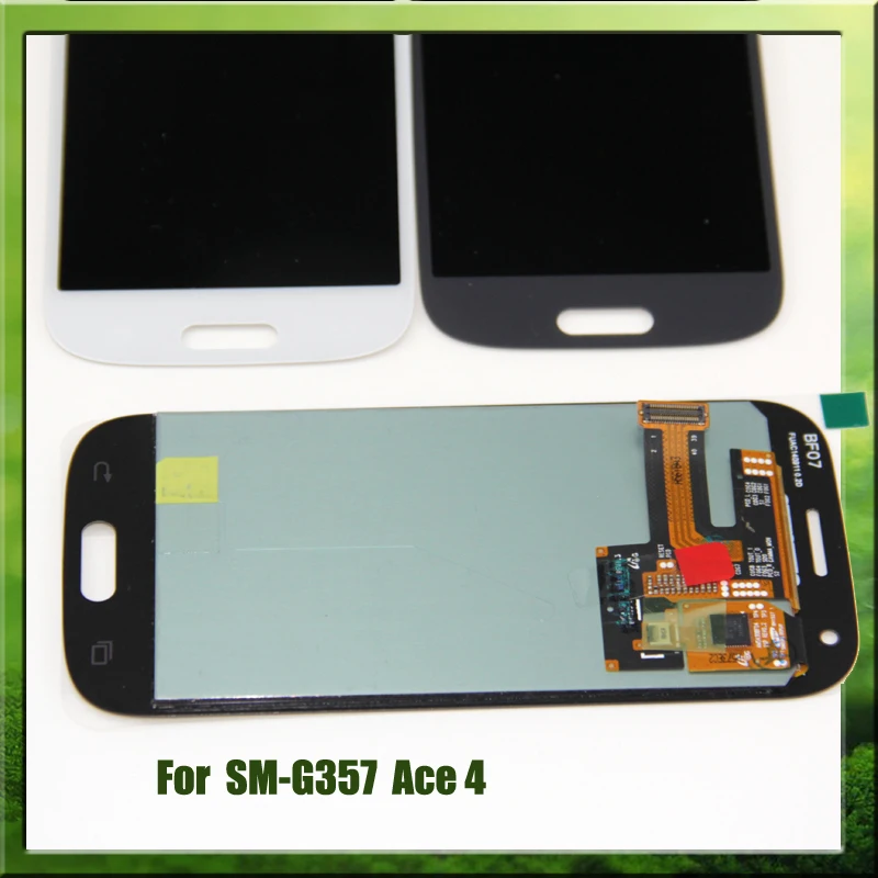 Сенсорный экран дигитайзер LCD для Samsung Galaxy Ace 4 SM G357 G357FZ Ace4 SUPER AMOLED Бесплатные