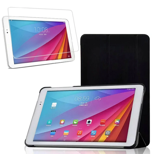 1x Защита для экрана ультратонкий кожаный чехол-книжка с подставкой умный чехол