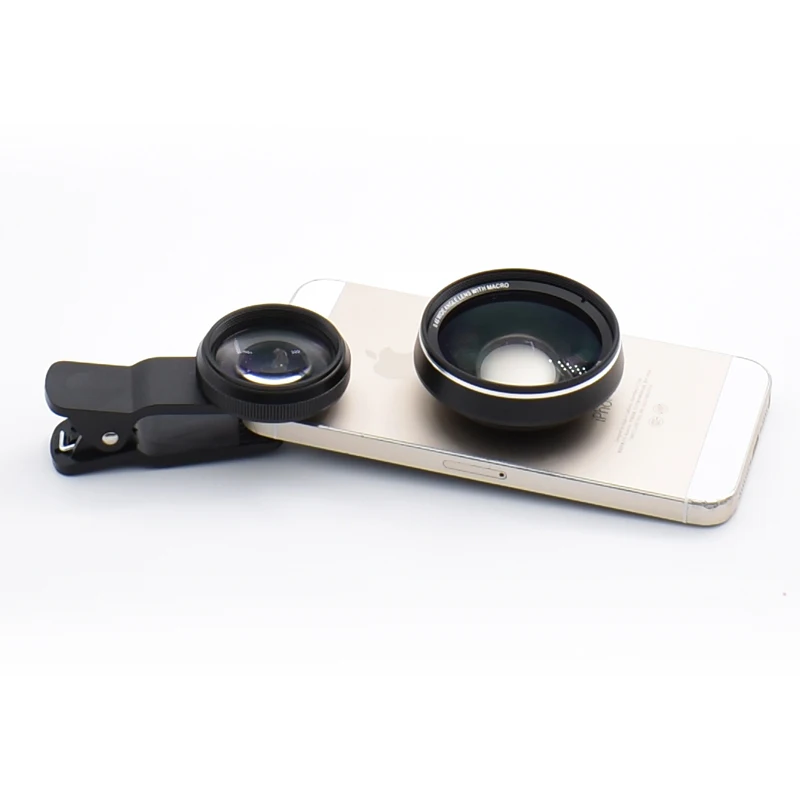 Универсальный 2 в 1 сотовый телефон Объективы для фотоаппаратов 0.45X Широкий
