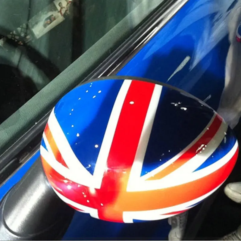 2 шт. автомобиля Зеркало заднего вида Стикеры для Bmw MINI COOPER CLUBMAN земляк PEACEMAN R55 R56 R57