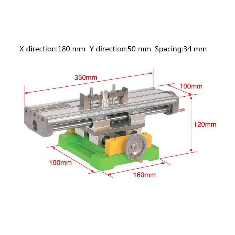 Precision X Y Compound Slide Table Milling Working Cross Vise Worktable Machine Drilling For Bench Drill | Инструменты
