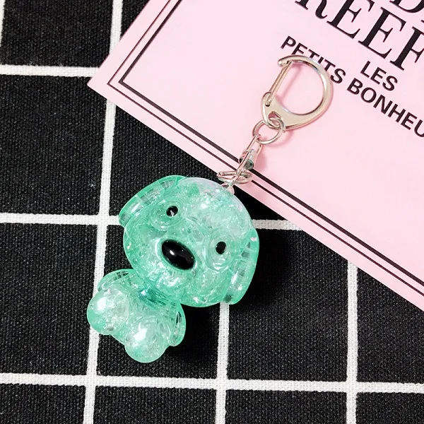 New 2019 Fashion Dog Car Key Chain Animal Couple Lovely Keychain Keyring Gift For Girl Women Men Jewelry Rings | Украшения и