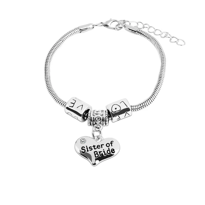 Свадебный браслет отец жениха большая сестра папа мама лучший друг Нана семейное