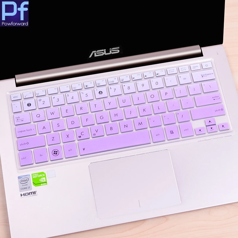 Силиконовый защитный чехол для клавиатуры Asus U4000U U4000UF U4100 UX42V U410 U4100UN U4000UQ7200 UX430UN