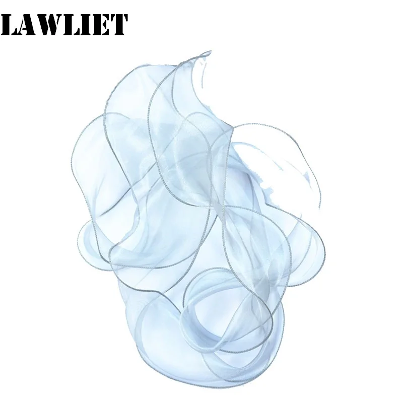 2 шт./лот широкая лента для обрезки органзы вуалетки шапки оптовые поставки ленты