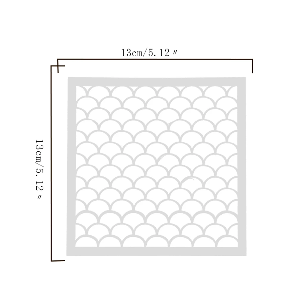 1 шт. DIY Многослойные трафареты для стен Живопись штамп скрапбукинга фотоальбом
