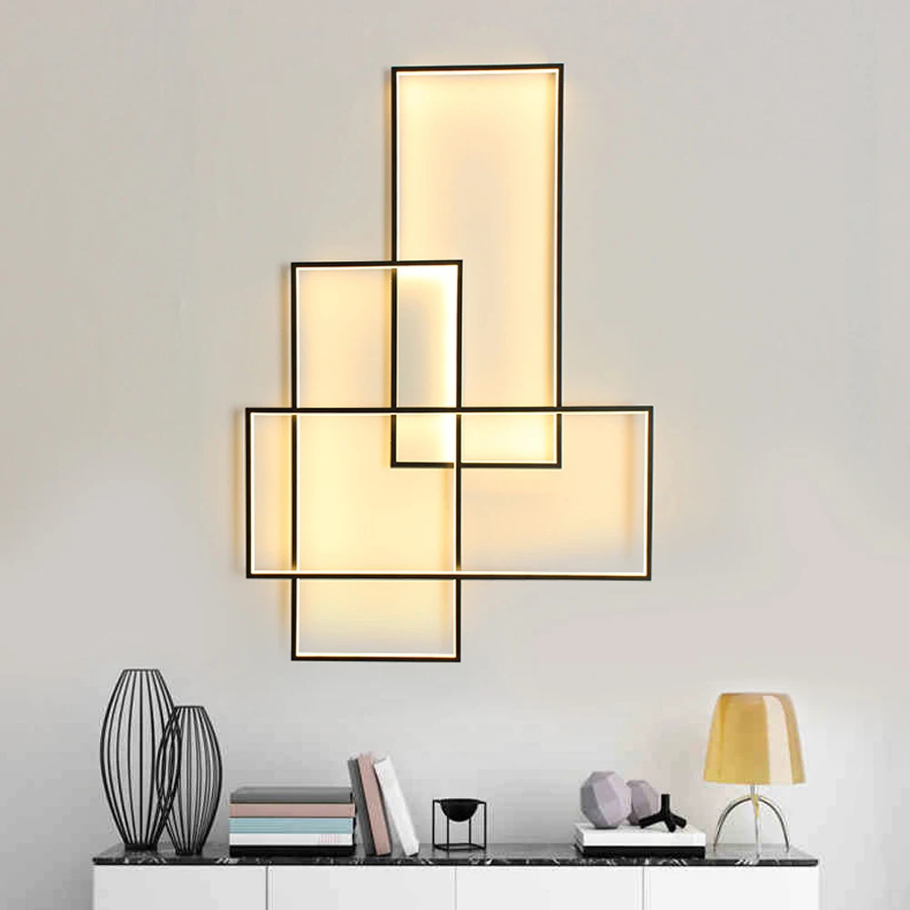 Светодиодный потолочный светильник ECOLIGHT утопленный умная лампа Wi Fi длина 90 265 в 39